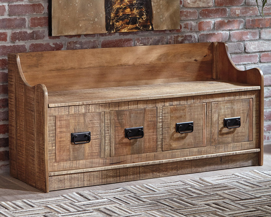 Garrettville Storage Bench - Affordable Home Luxury