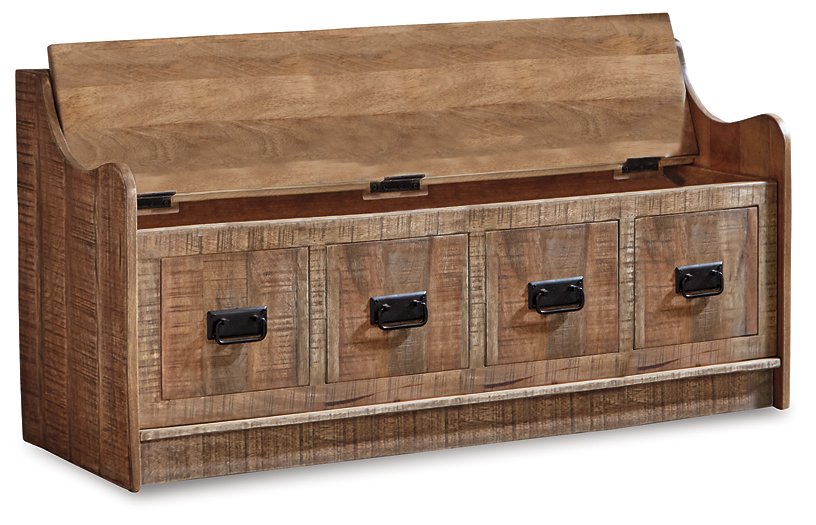 Garrettville Storage Bench - Affordable Home Luxury