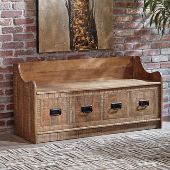 Garrettville Storage Bench - Affordable Home Luxury