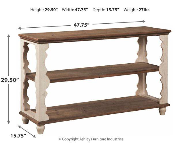 Alwyndale Sofa/Console Table - Affordable Home Luxury