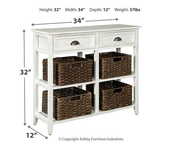 Oslember Sofa/Console Table - Affordable Home Luxury