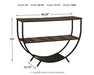 Lamoney Sofa/Console Table - Affordable Home Luxury