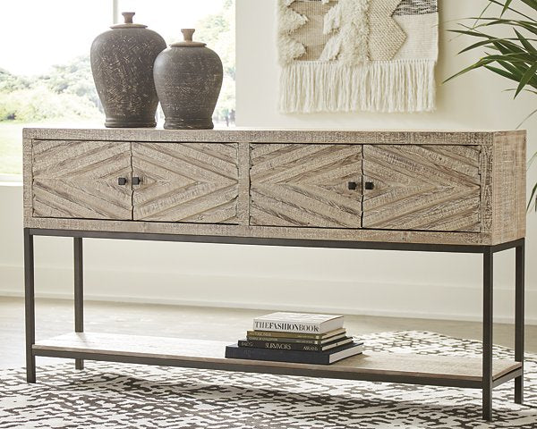 Roanley Sofa/Console Table - Affordable Home Luxury