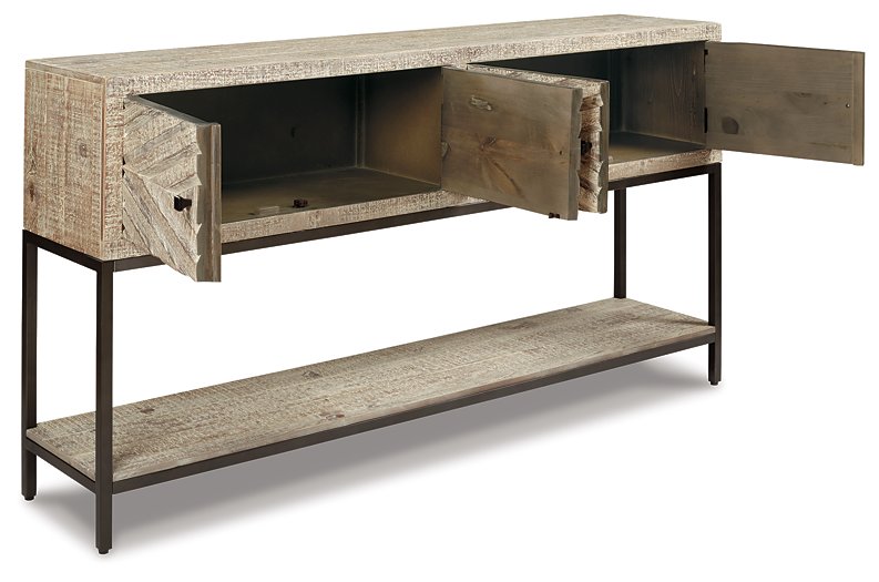 Roanley Sofa/Console Table - Affordable Home Luxury