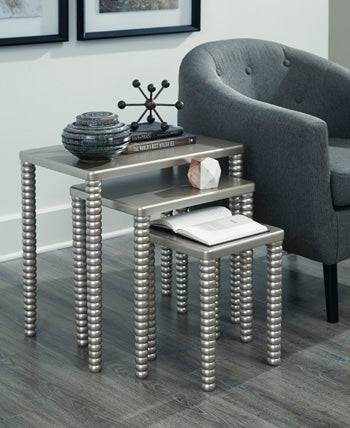 Caitworth Accent Table (Set of 3) - Affordable Home Luxury