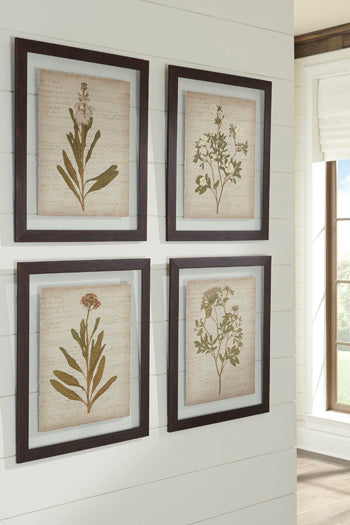 Dyani Wall Art (Set of 4) - Affordable Home Luxury