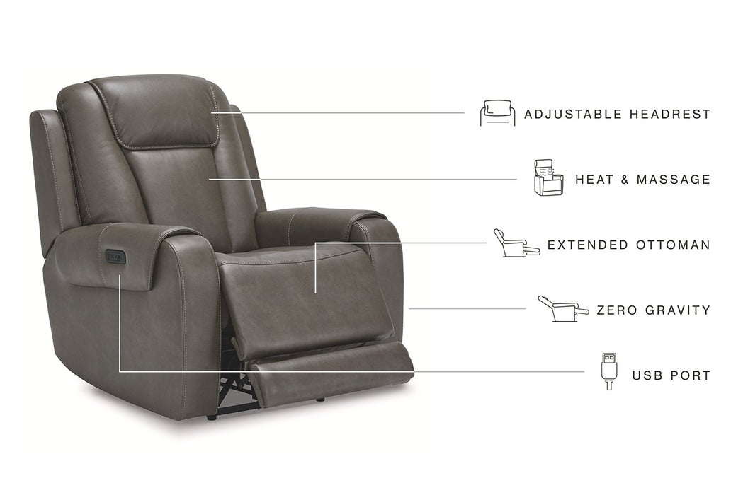 Card Player Power Recliner - Affordable Home Luxury