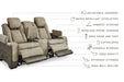 Next-Gen DuraPella Power Reclining Loveseat with Console - Affordable Home Luxury