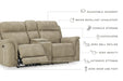 Next-Gen DuraPella Power Reclining Loveseat with Console - Affordable Home Luxury