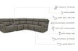 Starbot Power Reclining Sectional - Affordable Home Luxury