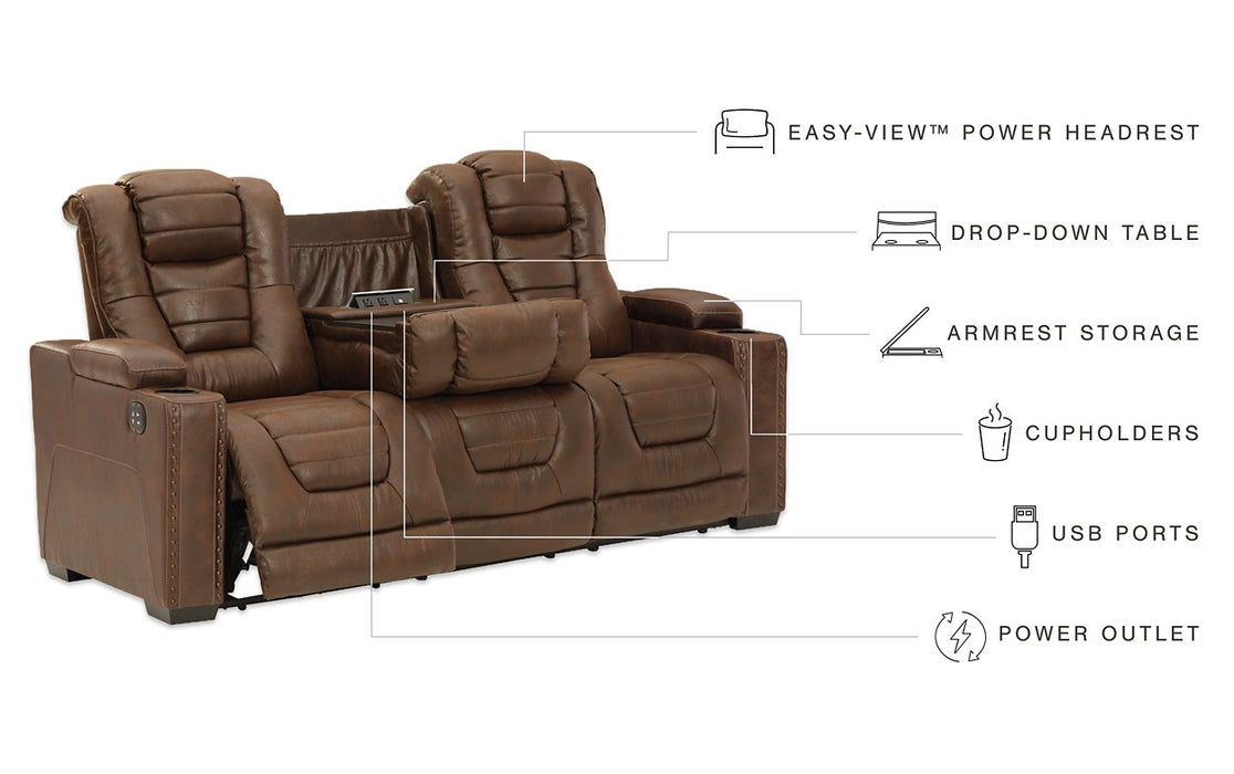 Owner's Box Power Reclining Sofa - Affordable Home Luxury