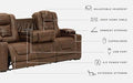 Owner's Box Power Reclining Sofa - Affordable Home Luxury