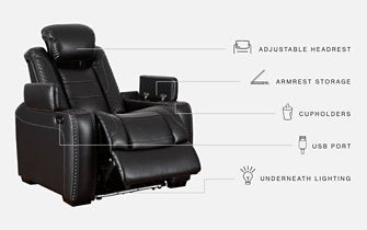 Party Time Power Recliner - Affordable Home Luxury