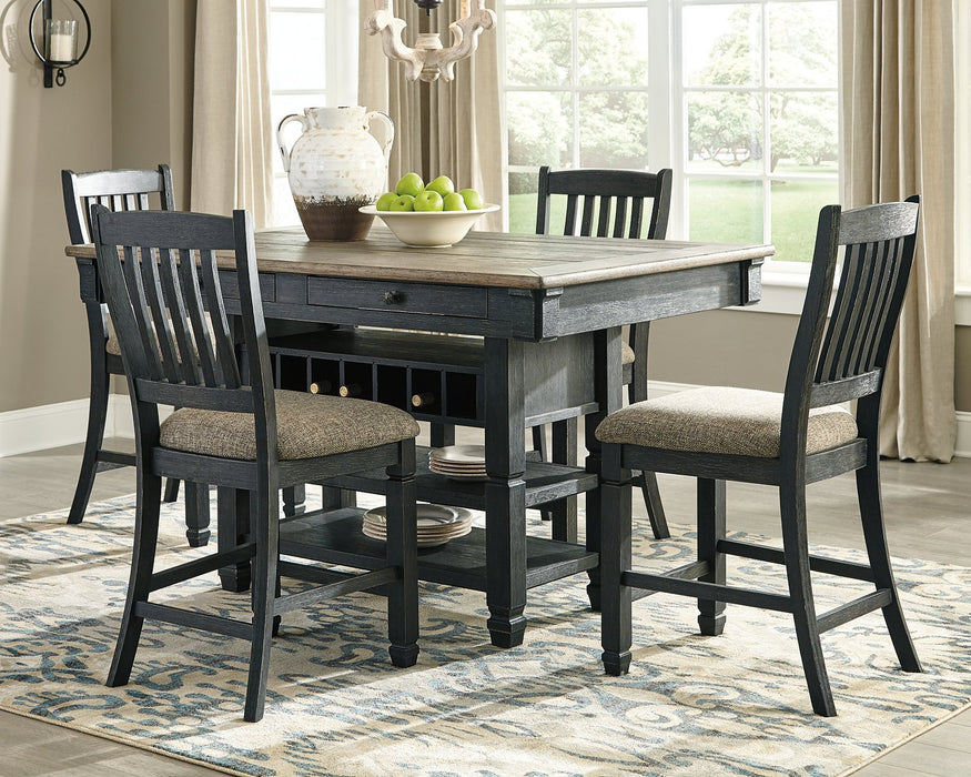 Tyler Creek Counter Height Dining Set - Affordable Home Luxury