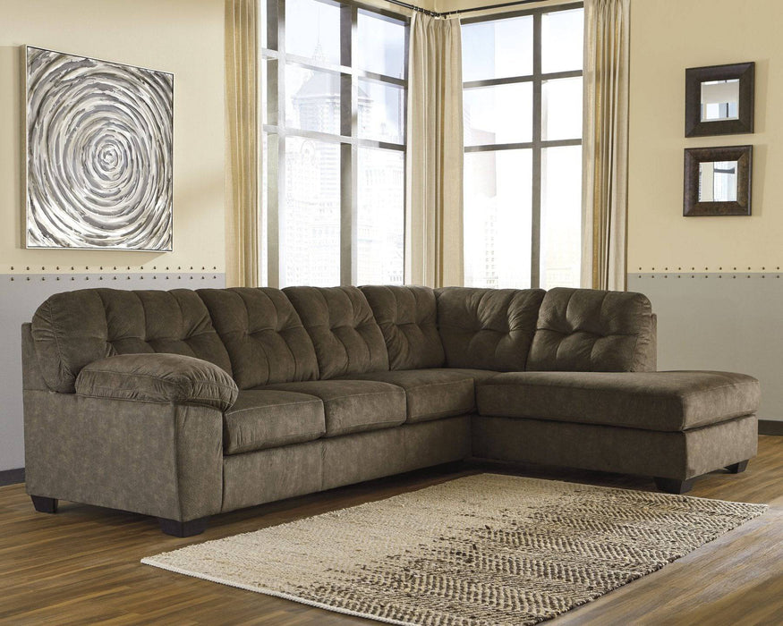 Accrington 2-Piece Sectional with Chaise - Affordable Home Luxury