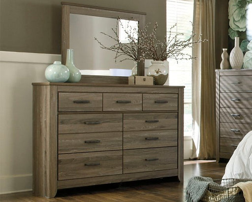 Zelen Dresser and Mirror - Affordable Home Luxury