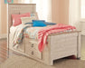 Willowton Bed with 2 Storage Drawers - Affordable Home Luxury