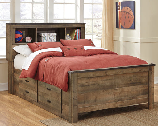 Trinell Bed with 2 Storage Drawers - Affordable Home Luxury