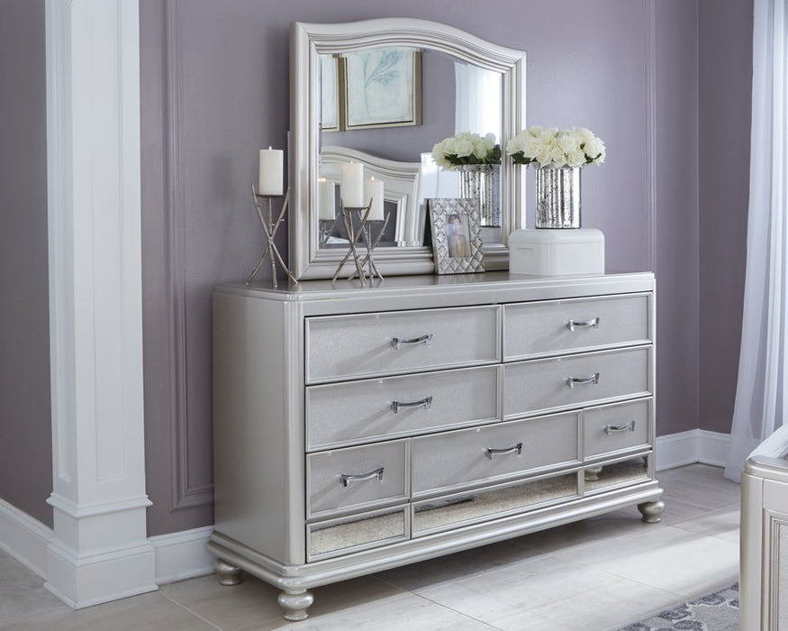 Coralayne Dresser and Mirror - Affordable Home Luxury