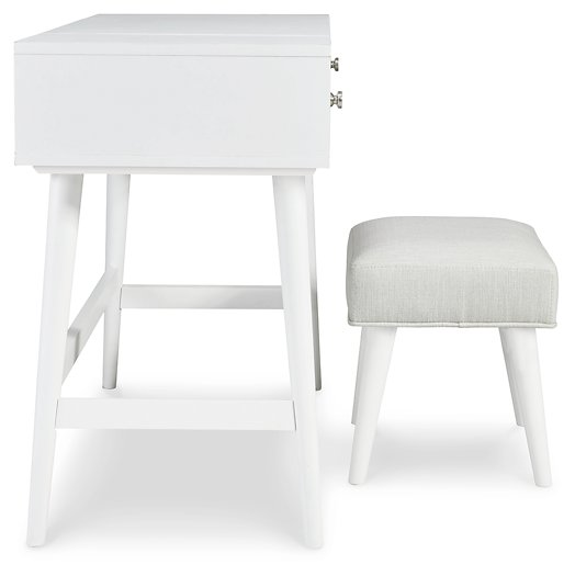 Thadamere Vanity with Stool - Affordable Home Luxury