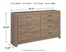 Culverbach Dresser and Mirror - Affordable Home Luxury