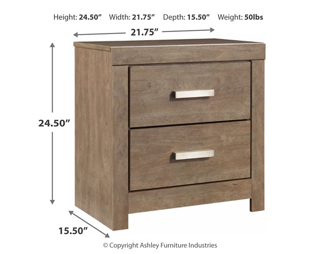 Culverbach Nightstand - Affordable Home Luxury