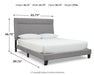 Adelloni Upholstered Bed - Affordable Home Luxury