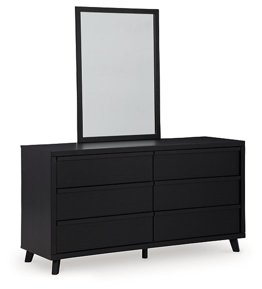 Danziar Dresser and Mirror - Affordable Home Luxury