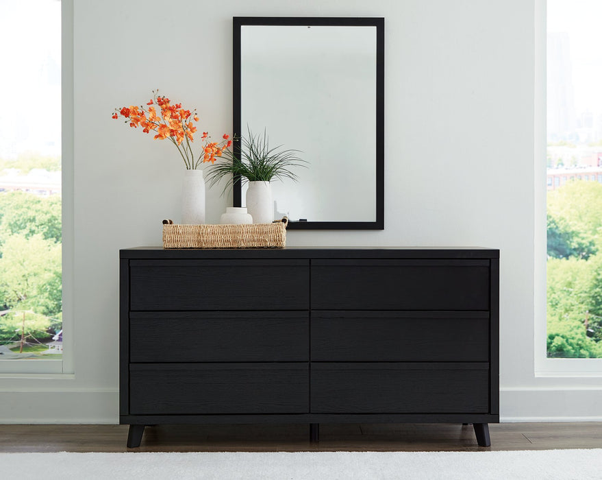 Danziar Dresser and Mirror - Affordable Home Luxury