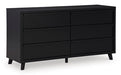 Danziar Dresser and Mirror - Affordable Home Luxury