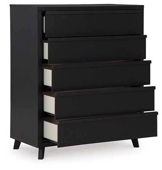 Danziar Wide Chest of Drawers - Affordable Home Luxury