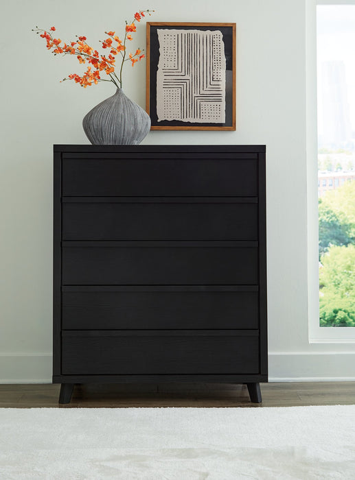 Danziar Wide Chest of Drawers - Affordable Home Luxury