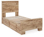 Hyanna Bed with 2 Side Storage - Affordable Home Luxury