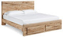 Hyanna Panel Storage Bed - Affordable Home Luxury