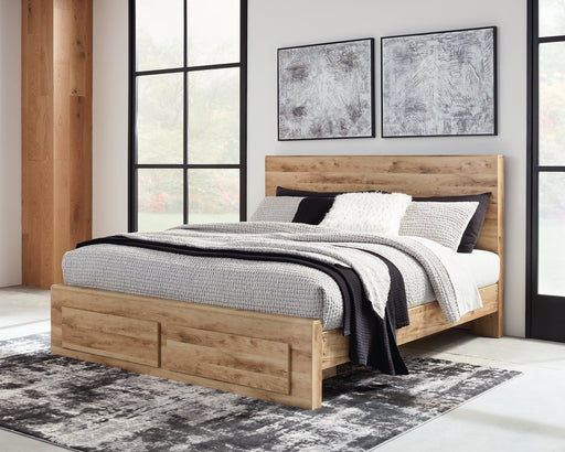 Hyanna Panel Storage Bed - Affordable Home Luxury