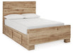 Hyanna Bed with 2 Side Storage - Affordable Home Luxury