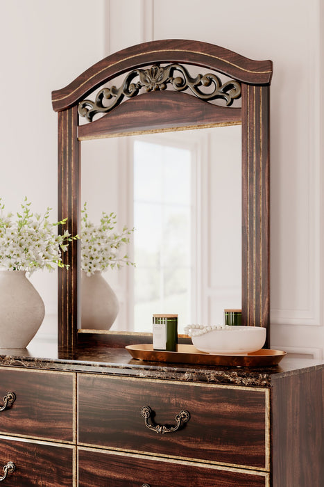 Glosmount Dresser and Mirror - Affordable Home Luxury