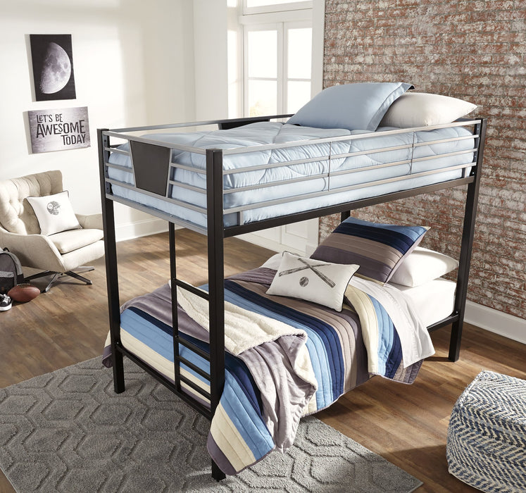 Dinsmore Bunk Bed with Ladder - Affordable Home Luxury