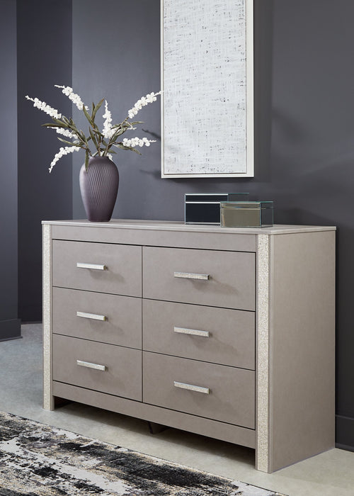 Surancha Dresser and Mirror - Affordable Home Luxury