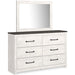 Gerridan Dresser and Mirror - Affordable Home Luxury