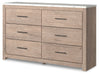 Senniberg Dresser and Mirror - Affordable Home Luxury