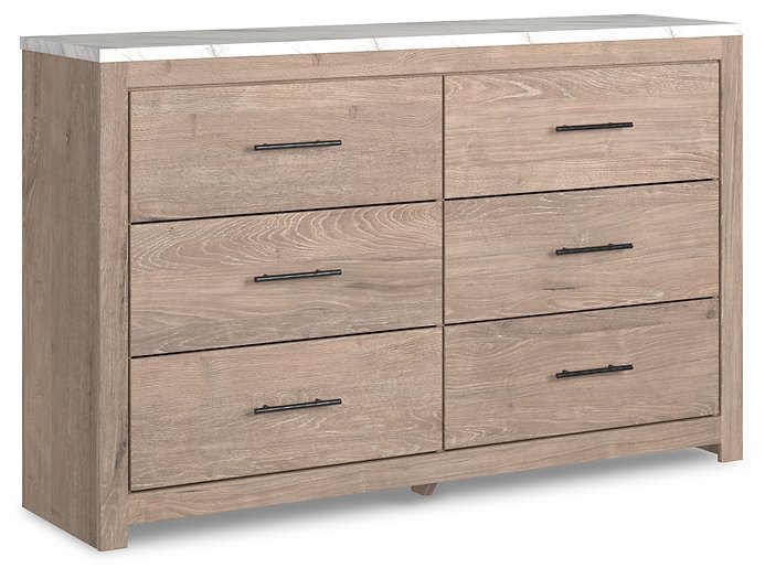 Senniberg Dresser and Mirror - Affordable Home Luxury