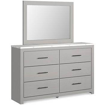 Cottonburg Dresser and Mirror - Affordable Home Luxury