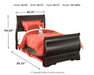 Huey Vineyard Youth Bed - Affordable Home Luxury