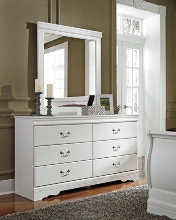 Anarasia Dresser and Mirror - Affordable Home Luxury