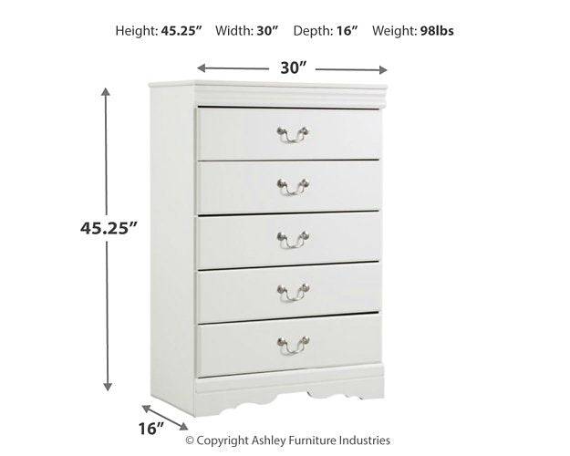 Anarasia Chest of Drawers - Affordable Home Luxury