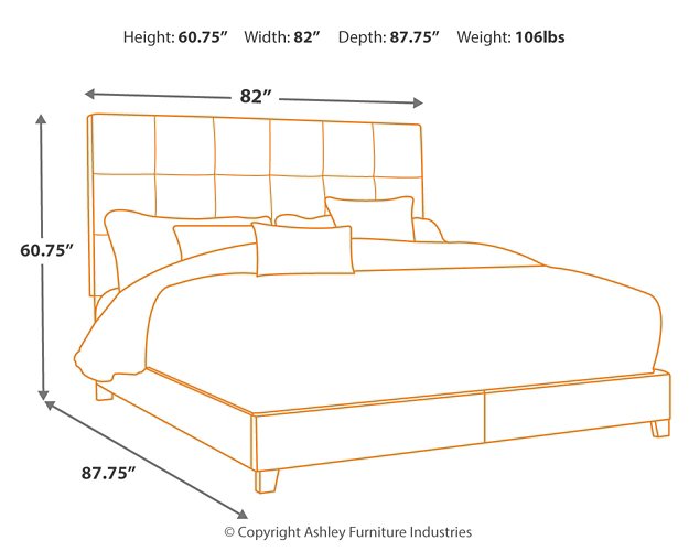 Dolante Upholstered Bed - Affordable Home Luxury