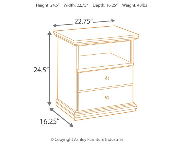 Maribel Nightstand - Affordable Home Luxury