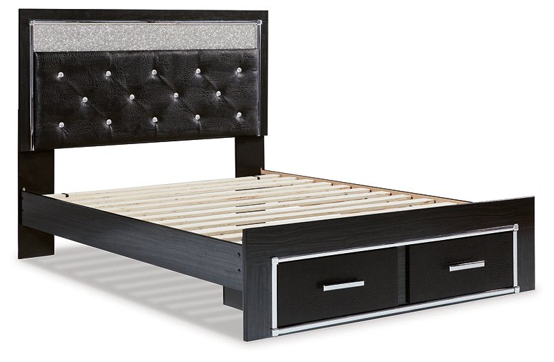 Kaydell Upholstered Panel Storage Bed - Affordable Home Luxury