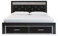 Kaydell Upholstered Panel Storage Bed - Affordable Home Luxury